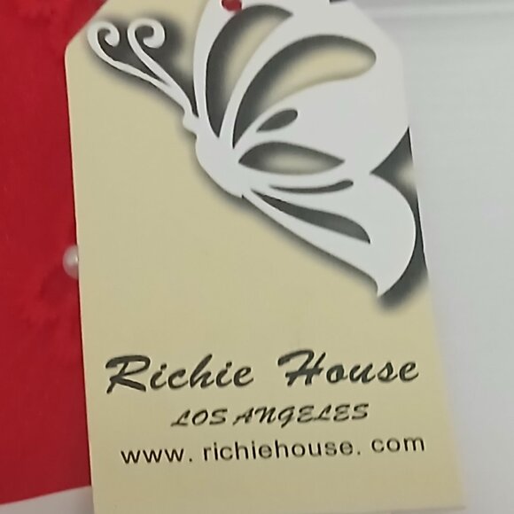 Red & White Floral Girl’s Dress - Picture 5 of 5